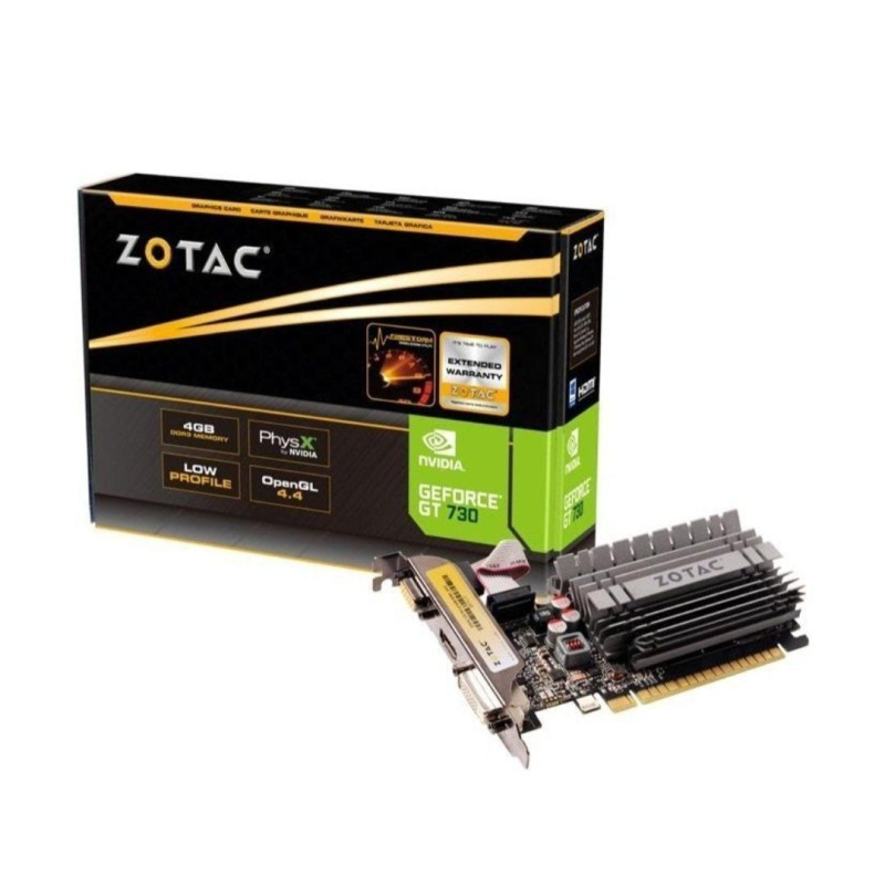 Grafikkarte Zotac GT730 4GB Zone Edition (neu) (Testartikel)
